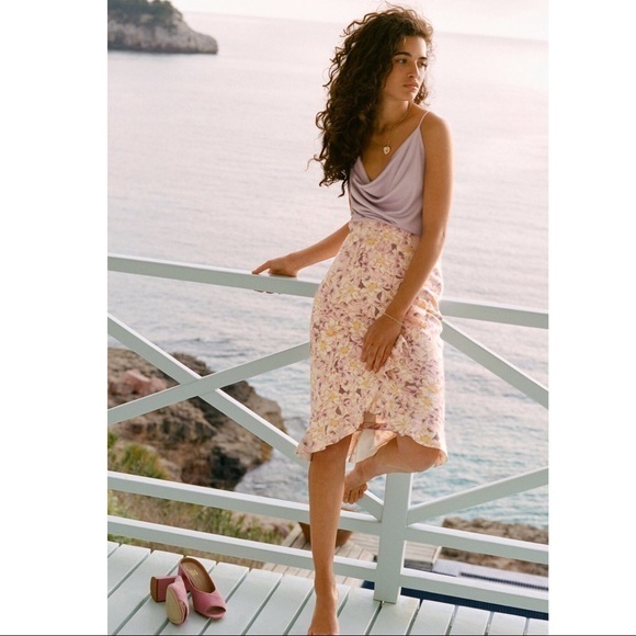 ANTHROPOLOGIE FLORAL SKIRT - Picture 2 of 6